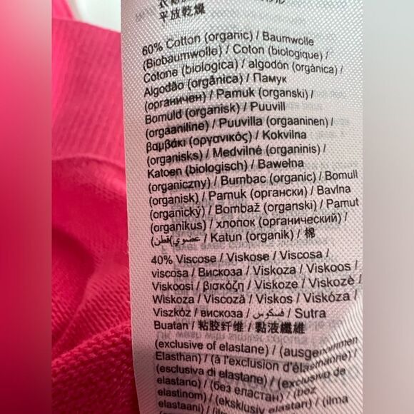 Esprit Coral Vneck Knit Sweater Cotton Blend Size XL - Picture 5 of 10